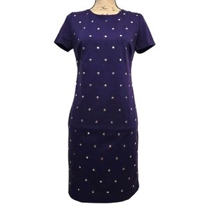 Michael Michael Kors Purple Stud Dot Dress size S
